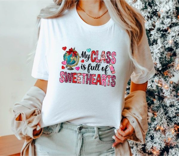 Valentines Day Shirt, Valentines Day Shirts For Woman, Valentines Day Gift, Valentines Teacher Gift