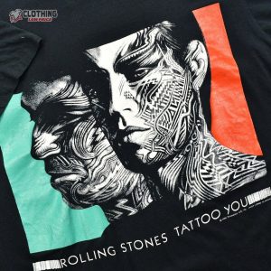 Vintage 1989 The Rolling Stones Tattoo You Band T-Shirt, Music Promo Print, Concert  Tour 2024