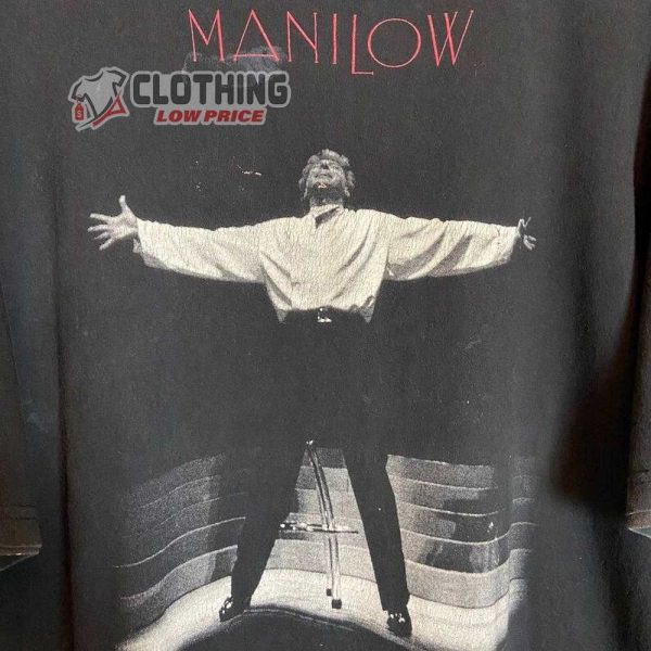 Vintage Barry Manilow Music Shirt, Barry Manilow Tour 1993 Merch, Barry Manilow, Barry Manilow Christmas Merch, Barry Manilow Fan Gift