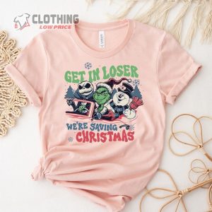 Vintage Get In Loser Were Saving Christmas Sweatshirt 1 Copy