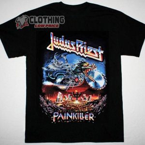 Vintage Judas Priest Painkiller Merch, Judas Priest Rock Band Unisex T-Shirt