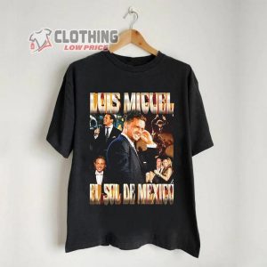 Vintage Luis Miguel T-Shirt, Luis Miguel Unisex Shirt, Retro Luis Miguel Shirt For Fan