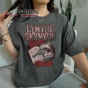 Vintage Lynyrd Skynyrd Tour 2023 T-Shirt, Back to School Spooky Season Music Tour Fire Victim Lynyrd Skynyrd Shirts
