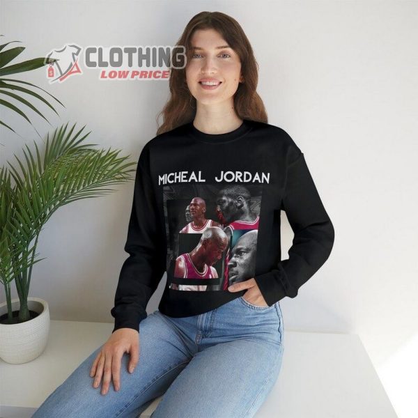 Vintage Micheal Jordan Sweatshirt, Jordan 90S Graphic Tee, Nba Basketball Sweatshirt, Jordan Hoodie, Bootleg Jordan Fan Gift