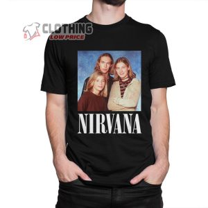 Vintage Nirvana Graphic Unisex T-Shirt, In Utero Nirvana Tour 90s Shirts, Vintage Nirvana Band Tee, Kurt Cobain Merch