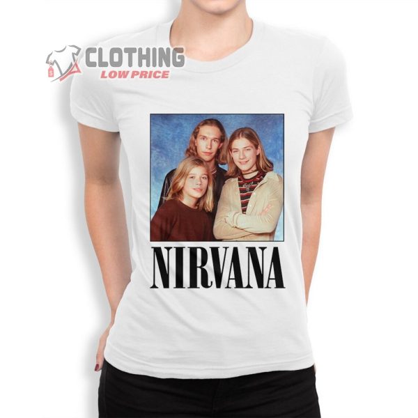 Vintage Nirvana Graphic Unisex T-Shirt, In Utero Nirvana Tour 90s Shirts, Vintage Nirvana Band Tee, Kurt Cobain Merch