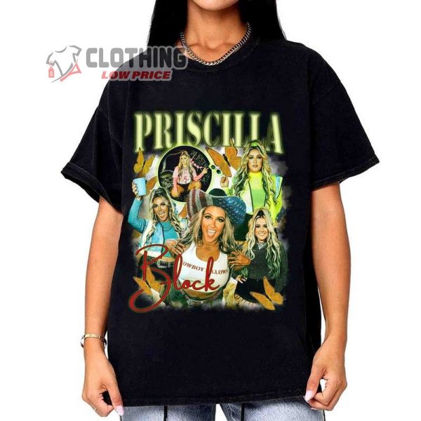 Vintage Priscilla Block Merch, Priscilla Block Shirt For Fan, Priscilla Block T-Shirt