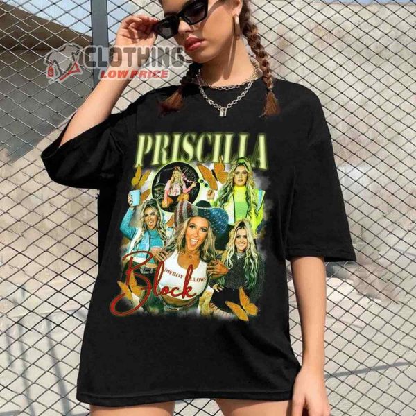 Vintage Priscilla Block Merch, Priscilla Block Shirt For Fan, Priscilla Block T-Shirt