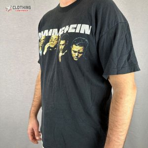 Vintage Rammstein T Shirt Xl 1997 L Tour Band Single Stitch