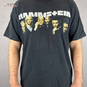 Vintage Rammstein T Shirt Xl 1997 L Tour Band Single Stitch 3