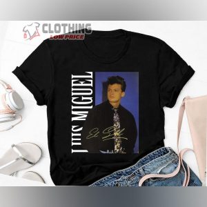 Vintage Signature Luis Miguel T-Shirt, Luis Miguel Tee, Luis Miguel Concert, Luis Miguel Fan Gift Shirt