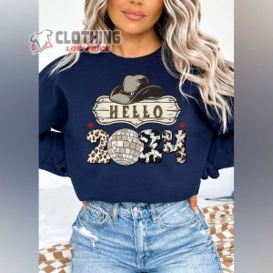 Western New Year 2024 Sweatshirt New Year 2024 W2