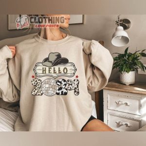 Western New Year 2024 Sweatshirt New Year 2024 W3