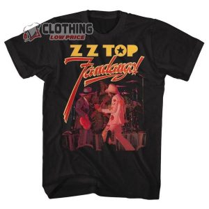 Zz Top Fandango T-Shirt, Zz Top Fan Tee, Zz Top Tour 2024 Shirt, Zz Top Band World Tour T-Shirt