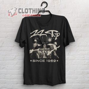 Zz Top Since 1969 Rock And Roll Music Shirt,  Zz Top Concert 2024 Merch, Zz Top Album Covers Shirt