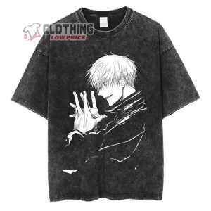 Jujutsu Kaisen Anime T-Shirt, Gojo Satoru Fan Tee, Gojo Anime Shirt, Yuji Iratori, Anime Fan Gift