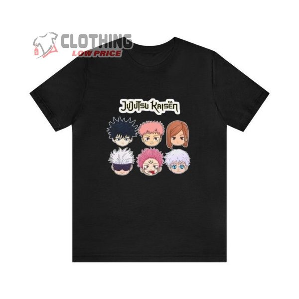 Jujutsu Kaisen Trending Merch, Jujutsu Kaisen T-Shirt, Gojo Satoru, Yuji Iratori, Anime Fan Gift