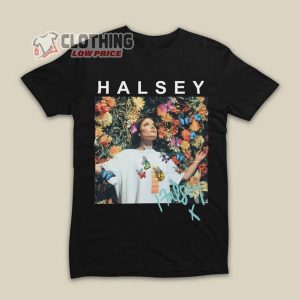 Halsey Love And Power Tour Shirt, Halsey Retro Style 90S T-Shirt, Halsey Tee, Halsey Fan Gift