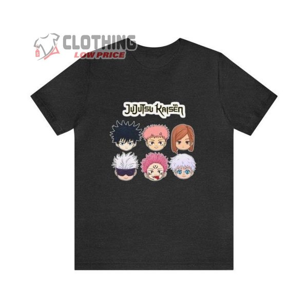 Jujutsu Kaisen Trending Merch, Jujutsu Kaisen T-Shirt, Gojo Satoru, Yuji Iratori, Anime Fan Gift