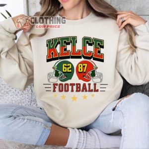 Kelce Vintage Sweatshirt, Kelce Brothers Football Shirt, American Football Crewneck, Game Day Football Fan Gift