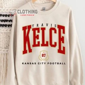 Travis Kelce Football Crewneck, Travis Kelce Sweatshirt, Football Fan Tee, Kansas City Football Sweatshirt, Football Fan Gift