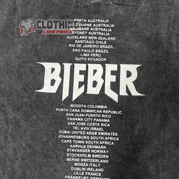 Justin Bieber Trending Merch, Justin Bieber Fan Shirt, Justin Bieber Tee Gift