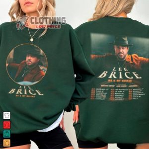 2024 Lee Brice Me And My Guitar Tour Dates Unisex T-Shirt, Lee Brice Me and My Guitar Graphic Tee, Lee Brice 2024 Concert Sweatshirt, Lee Brice 2024 Tour Merch