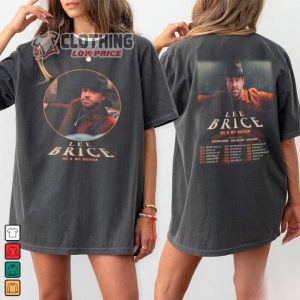 2024 Lee Brice Me And My Guitar Tour Dates Unisex T Shirt Lee Brice Me and My Guitar Graphic Tee Lee Brice 2024 Concert Sweatshirt Lee Brice 2024 Tour Merch2