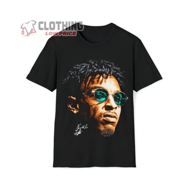 21 Savage Softstyle T-Shirt, 21 Savage Rap Tee, 21 Savage American Dream Shirt, 21 Savage Fan Gift