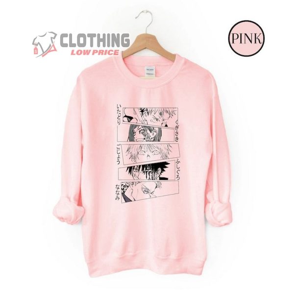 Jujutsu Kaisen Sweatshirt, Jujutsu Kaisen Trending Merch, Gojo Satoru, Yuji Iratori, Anime Fan Gift