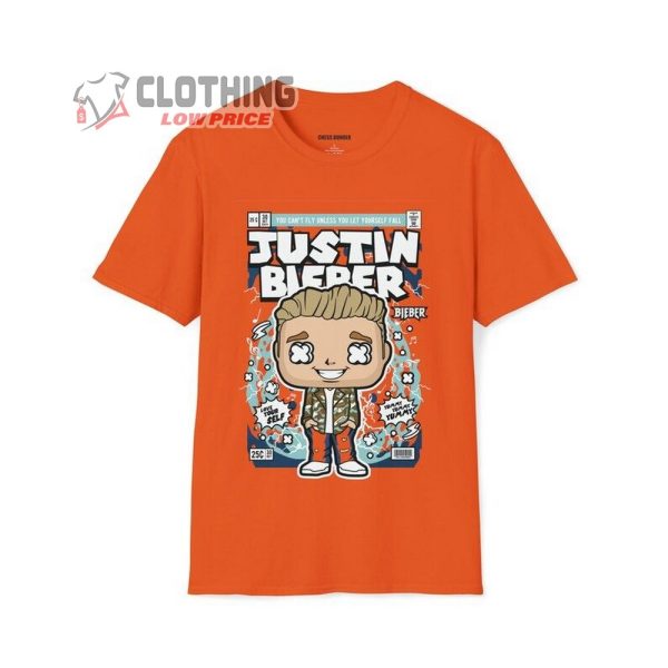 Justin Bieber Softstyle T-Shirt, Justin Bieber Trending Merch, Justin Bieber Fan Shirt, Justin Bieber Tee Gift