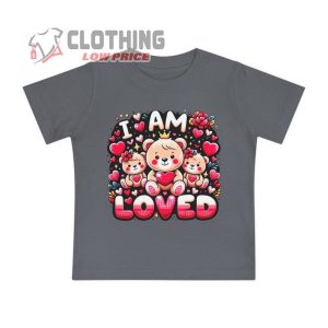 Adorable Teddy Bear Love Baby T Shirt 1