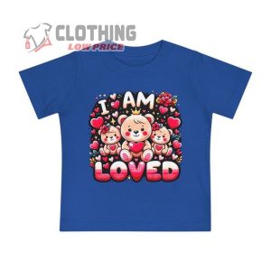 Adorable Teddy Bear Love Baby T Shirt 2