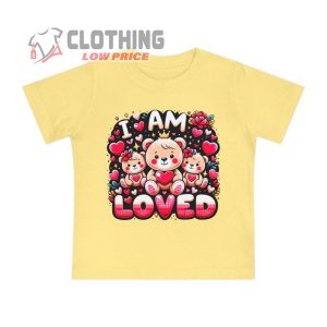 Adorable Teddy Bear Love Baby T Shirt 3