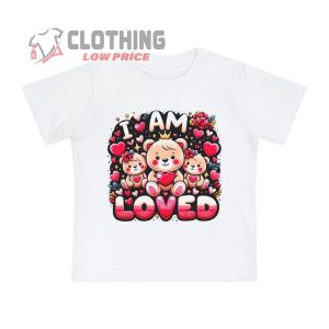 Adorable Teddy Bear Love Baby T Shirt 4