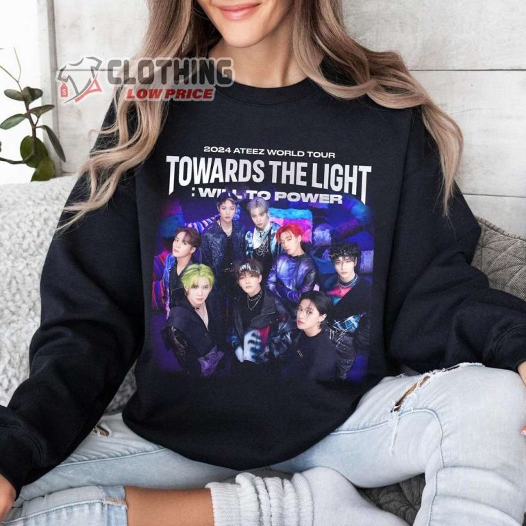 Ateez The Fellowship Follow Your Will Word Tour 2024 Merch, Ateez Tour