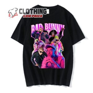 Bad Bunny 90S Shirt, Bad Bunny Bootleg Shirt, Bad Bunny Shirt, Bad Bunny Unisex Clothing