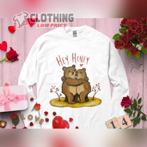 Bear Shirt Valentines Day Sweatshirt 1