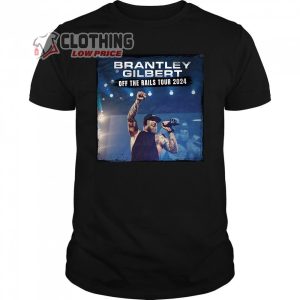 Brantley Gilbert Concert 2024 Merch, Off The Rails Tour 2024 Tee, Brantley Gilbert Fan Club T-Shirt