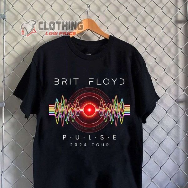 Brit Floyd Unisex Merch, Brit Floyd Pulse 2024 Tour T-Shirt