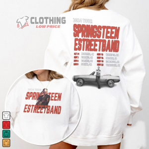Bruce Springsteen And E Street Band Canada 2024 Tour Merch, 2024 Tour Bruce Springsteen And E Street Band Sweatshirt