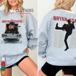 Bryan Adams So Happy Hurts Tour 2024 Unisex Hoodie Bryan Adams 1985 Vintage Shirt So Happy Hurts Tour Dates 2024 Shirt Bryan Adams 2024 Concert Ticket Merch2