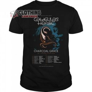 Caligulas Horse Tour Dates 2024 UK And Europe Merch Caligulas Horse Charcoal Grace Tour 2024 T Shirt