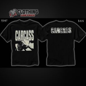Carcass T-Shirt, Carcass Trending Merch, Carcass Nectoricism Shirt, Metal Hard Rock Music T-Shirt, Carcass Gift