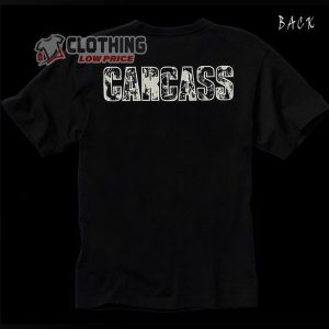 Carcass T-Shirt, Carcass Trending Merch, Carcass Nectoricism Shirt, Metal Hard Rock Music T-Shirt, Carcass Gift