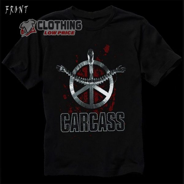 Carcass Trending Merch, Carcass Nectoricism Shirt, Descanting The Insalubrious, Metal Hard Rock Music T-Shirt, Carcass Gift