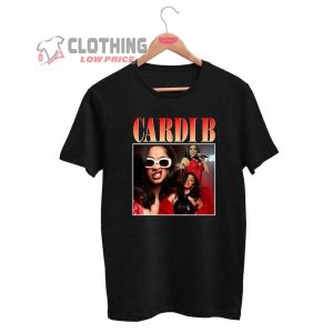 Cardi B Hip Hop Graphic Tee Cardi B Streetwear Fashion 2024 Card1