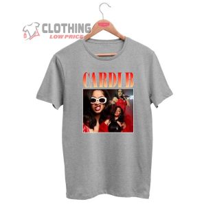 Cardi B Hip Hop Graphic Tee Cardi B Streetwear Fashion 2024 Card3