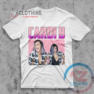 Cardi B Vintage T-Shirt, Cardi B Rap Shirt, Cardi B Hip Hop Graphic Tee, Cardi B Merch, Cardi B Fan Gift