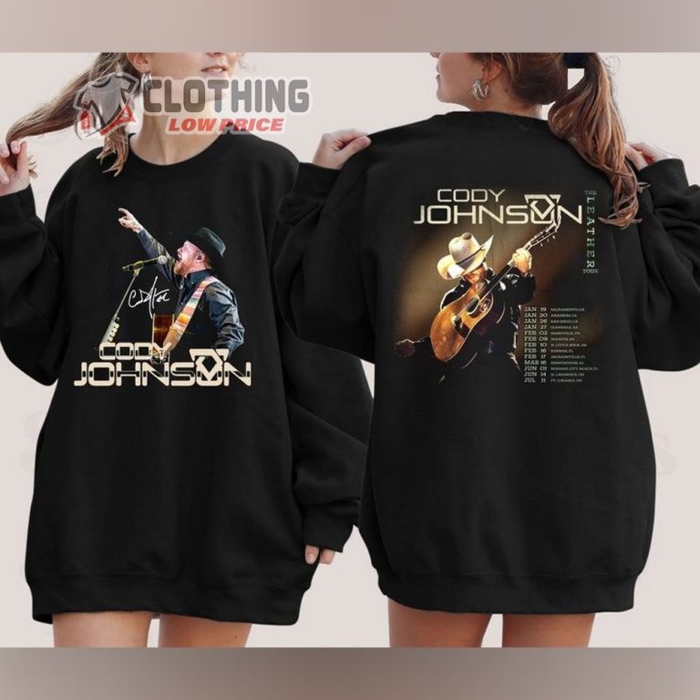 Cody Johnson Tour 2024 Merch, Cody Johnson The Leather Tour 2024 Shirt